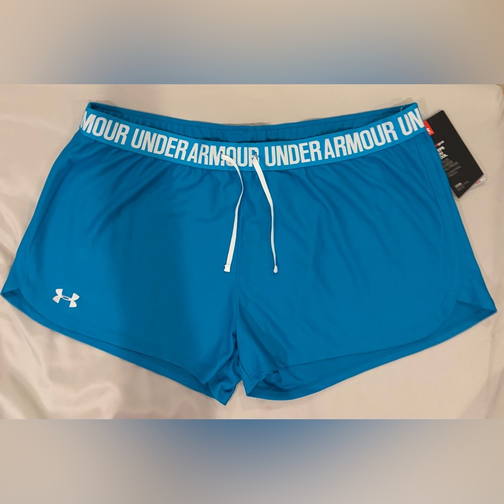Under Armour Women’s Blue Performance Swim/Training Shorts